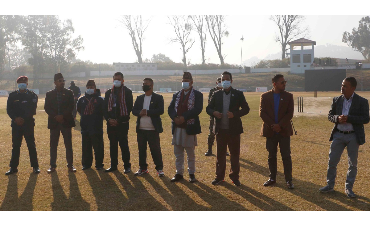 त्रिवि मैदानमा फ्लड लाइट राख्ने प्रक्रिया सुरु भइसक्यो : मन्त्री गहतराज