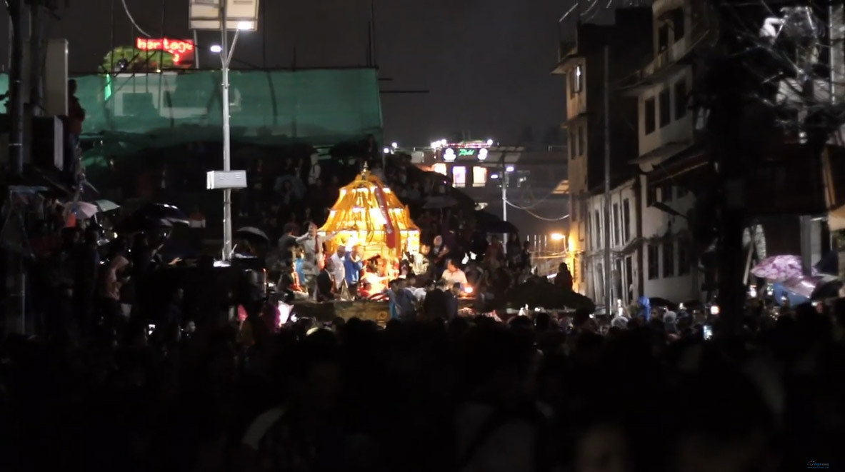 काठमाडौंमा ईन्द्रजात्राको रौनक