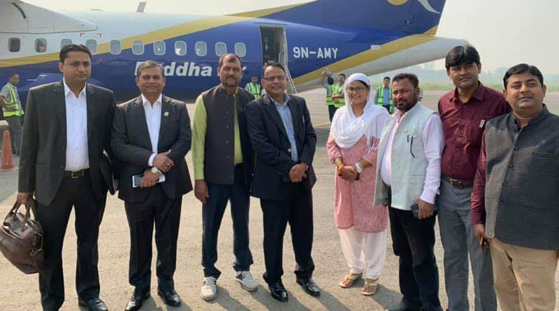 मुख्यमन्त्री लालबाबु राउत एन्टाको साधारणसभामा भाग लिन अमेरिका जाँदै