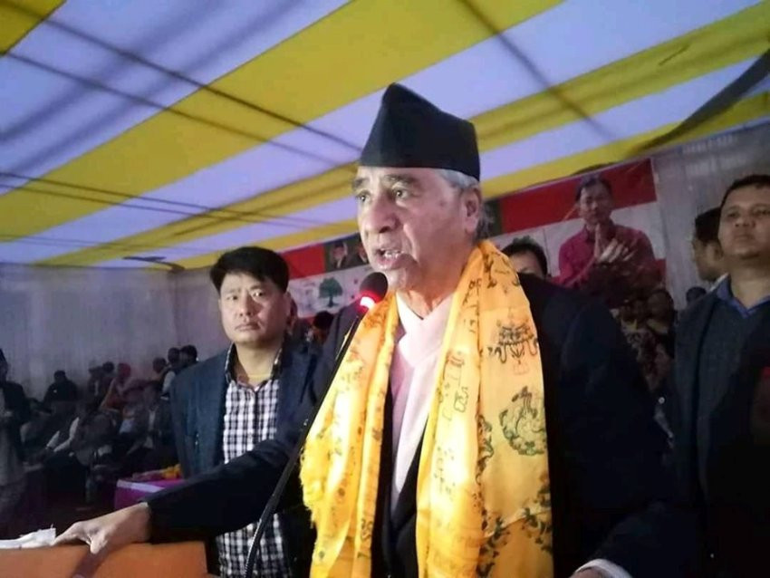 धरान उपनिर्वाचन : प्रमुख दलका चुनावी सभामा शीर्ष नेता