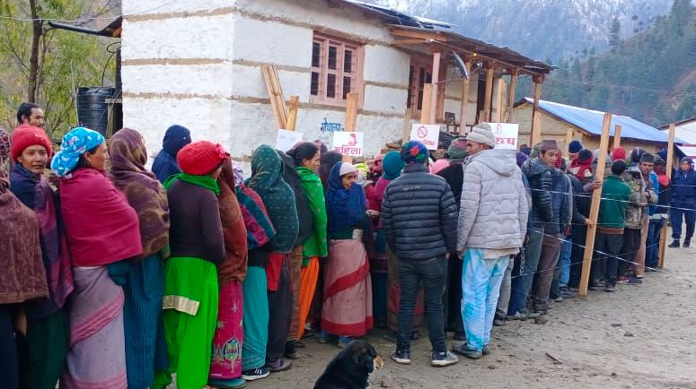 खार्पुनाथ गाउँपालिकामा ८४ प्रतिशत मतदान
