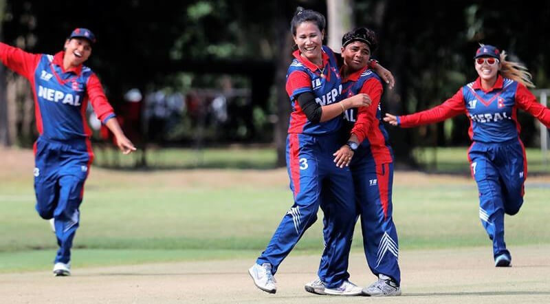 क्रिकेटमा अञ्जलीको कीर्तिमान, नेपालद्वारा माल्दिभ्स १० विकेटले पराजित