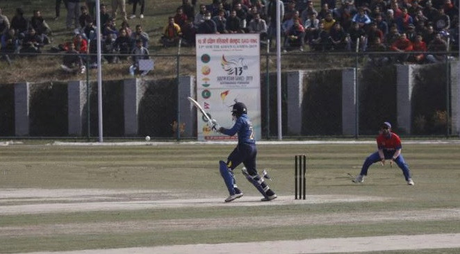 साग क्रिकेटमा नेपाल श्रीलंकासँग पराजित