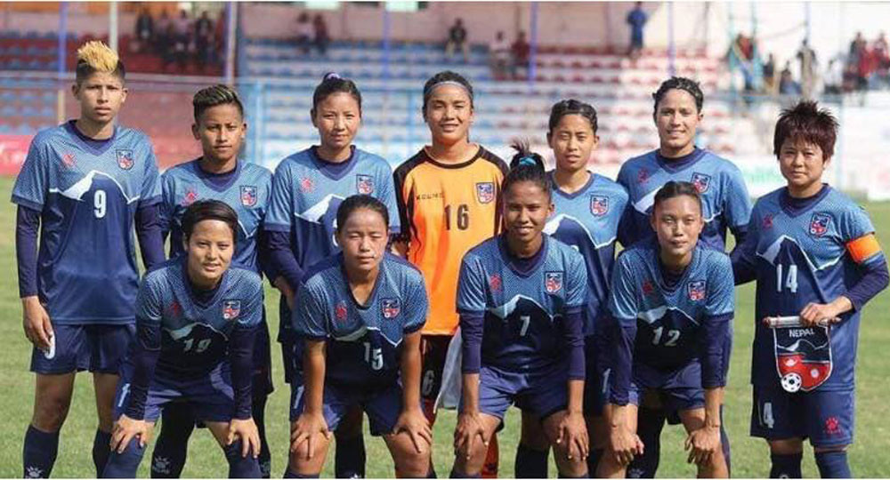 महिला फुटबलमा स्वर्णका लागि नेपाल र भारतबीच प्रतिस्पर्धा आज
