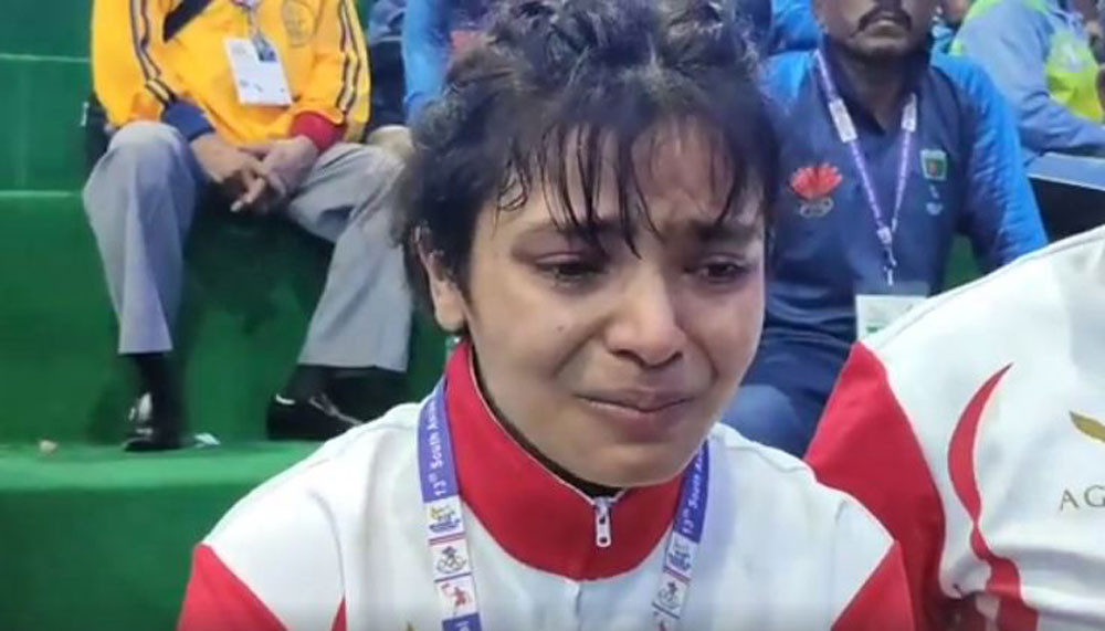 संगीताले कुस्तीमा दिलाइन् नेपाललाई ऐतिहासिक स्वर्ण