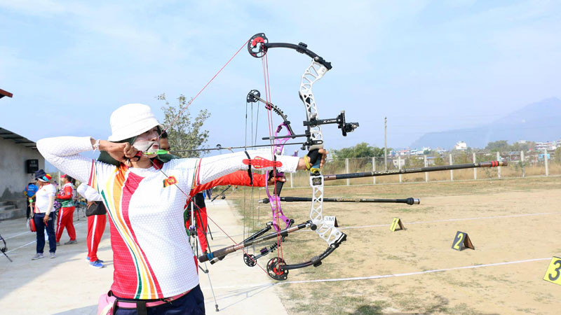 साग खेलकुद : आर्चरी स्वर्णमा बंगलादेशको क्लीन स्विप
