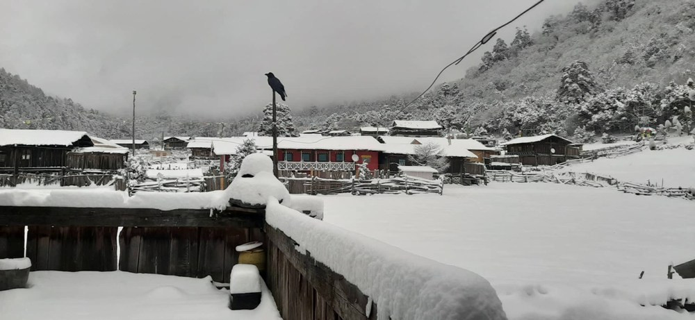 हिमपातले सुन्दर सन्दकपुरदेखि जुम्ला (फोटोफिचर)