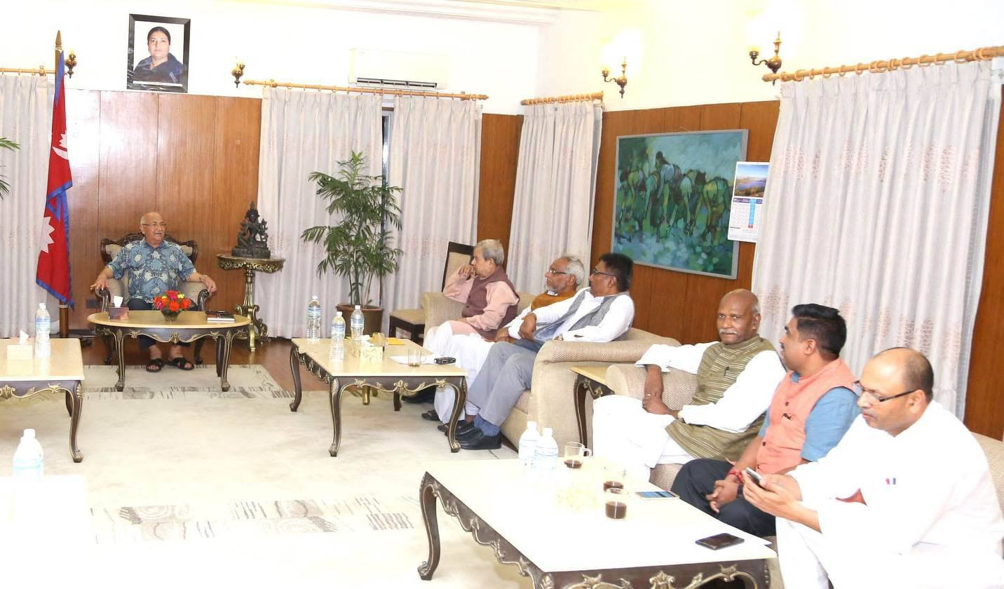 बालुवाटार पुगे राजपा नेता