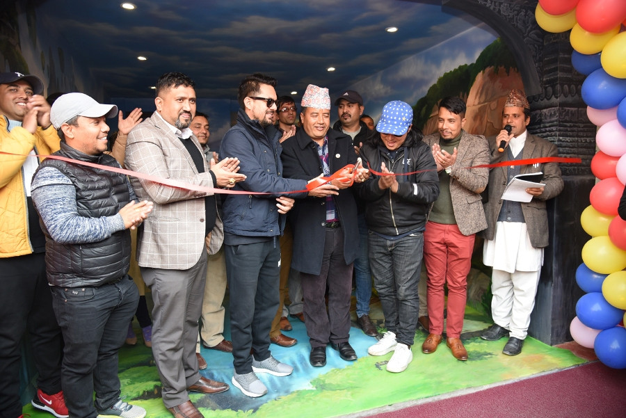 कुमारीपाटीमा थ्रीडी आर्ट रेष्टुरेन्ट