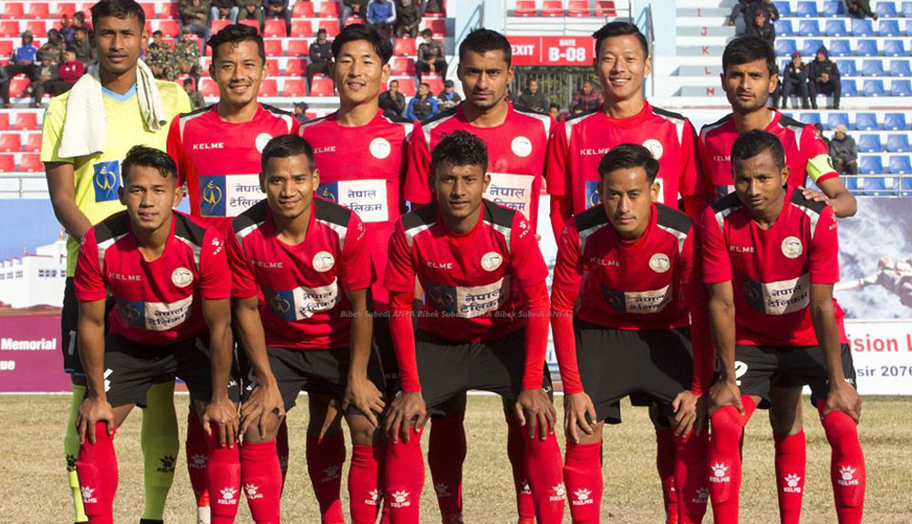 पुलिसले पहिलो जित निकाल्दा आर्मीले शेर्पालाई हरायो