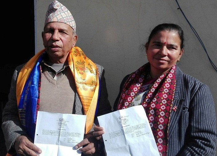 राष्ट्रियसभा निर्वाचन : प्रदेश ३ मा नेकपाबाट वेदुराम र गंगाको उम्मेदवारी