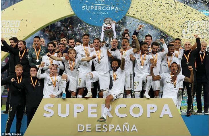 रियलले जित्यो सुपर कप उपाधि