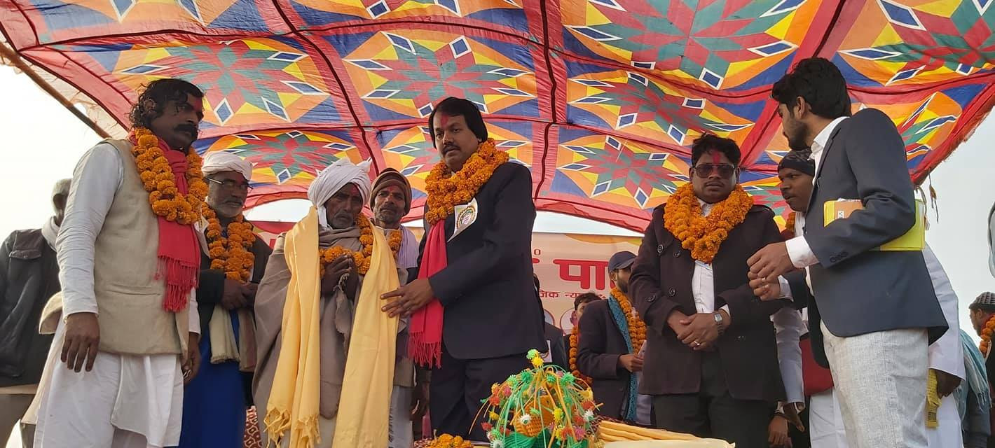 बलिदानी दिवसमा सीके राउतको सभा : सहिद परिवारलाई सम्मान