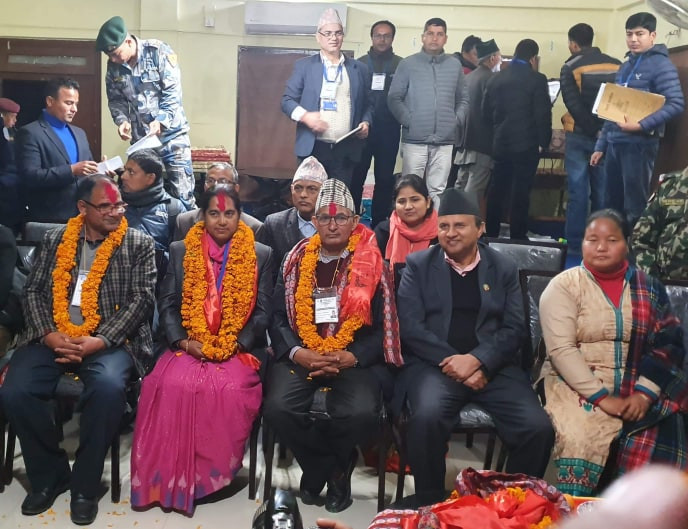 प्रदेश ५ को राष्ट्रियसभा निर्वाचनमा सबै सिटमा नेकपा विजयी