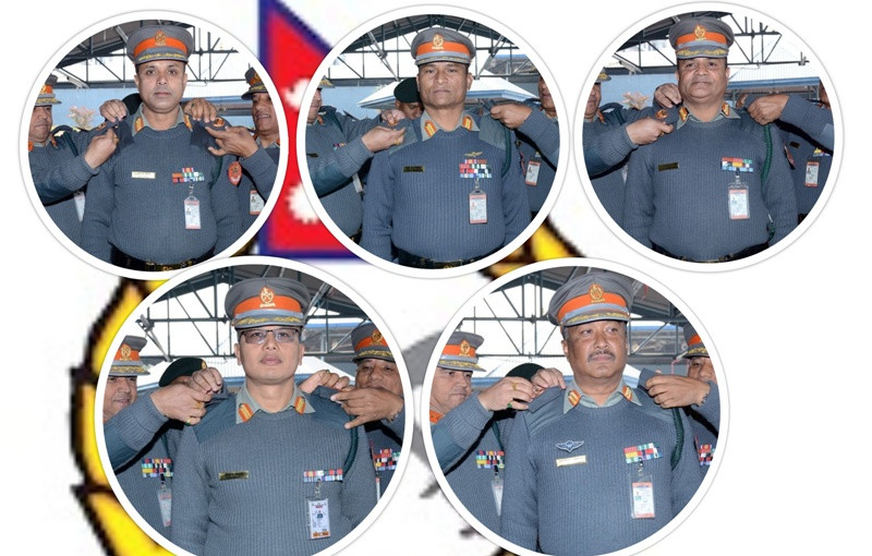 सशस्त्र प्रहरीको डीआईजीमा पाँचजनाको बढुवा