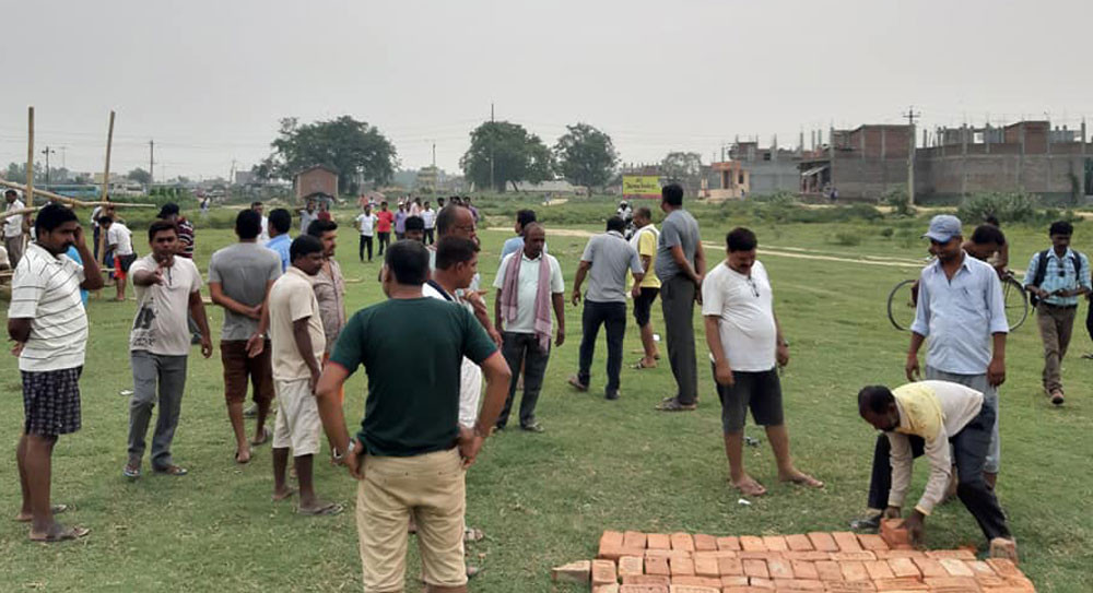 अतिक्रमित गुठी र मन्दिरका जग्गा खाली गराउन माग