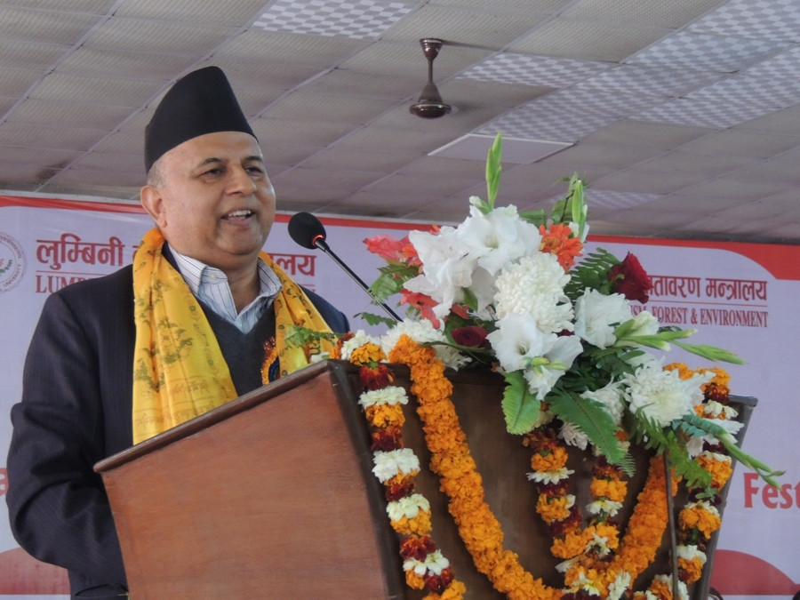 लुम्बिनीका स्थानीयलाई बुद्ध कलासँग जोड्न सकिएनः मुख्यमन्त्री पोखरेल