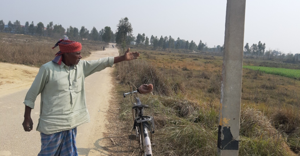 मसानघाटको जग्गा प्लटिङ गरेर बेचबिखन, किन्ने वीरगञ्जका मेयर विजय सरावगी