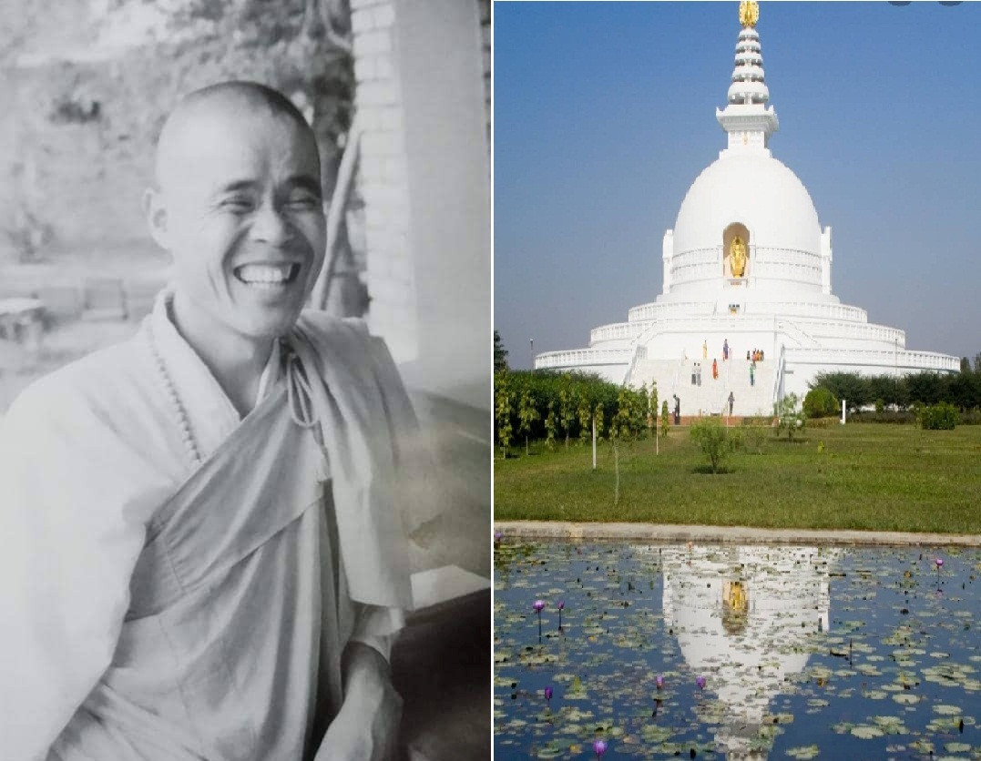 शान्ति स्तुपका निर्मातालाई बुद्ध शान्ति पदक