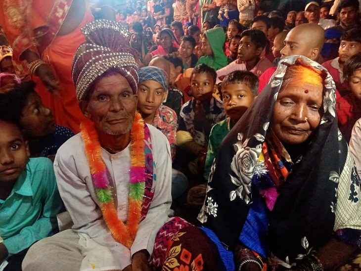 ७३ वर्षका दुलाहा र ६७ वर्षकी दुलही, छोराछोरीले गराईदिए बिहे