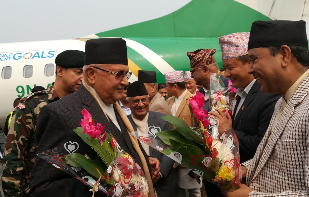 नेपाली जनताको माया र स्नेहले बाँचेको छु : प्रम ओली