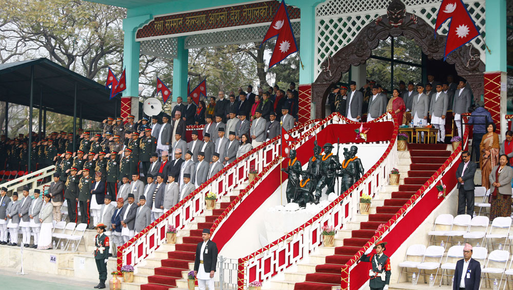 टुँडिखेलमा यस्तो देखियो प्रजातन्त्र दिवस