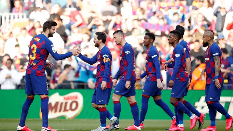 बार्सिलोना शीर्ष स्थानमा उक्लियो