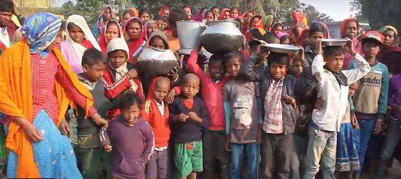 सयौं मुसहरका घरमा डोजर चलाइएपछि आन्दोलनको तयारी
