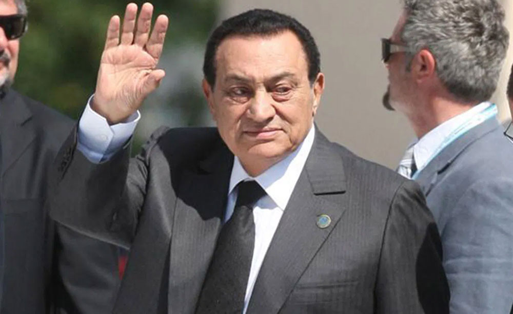 रहेनन् इजिप्टका पूर्वराष्ट्रपति होस्नी मुबारक