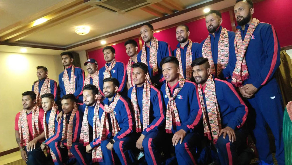 इस्टर्न रिजन टी-२० खेल्ने नेपाली टोलीको बिदाइ