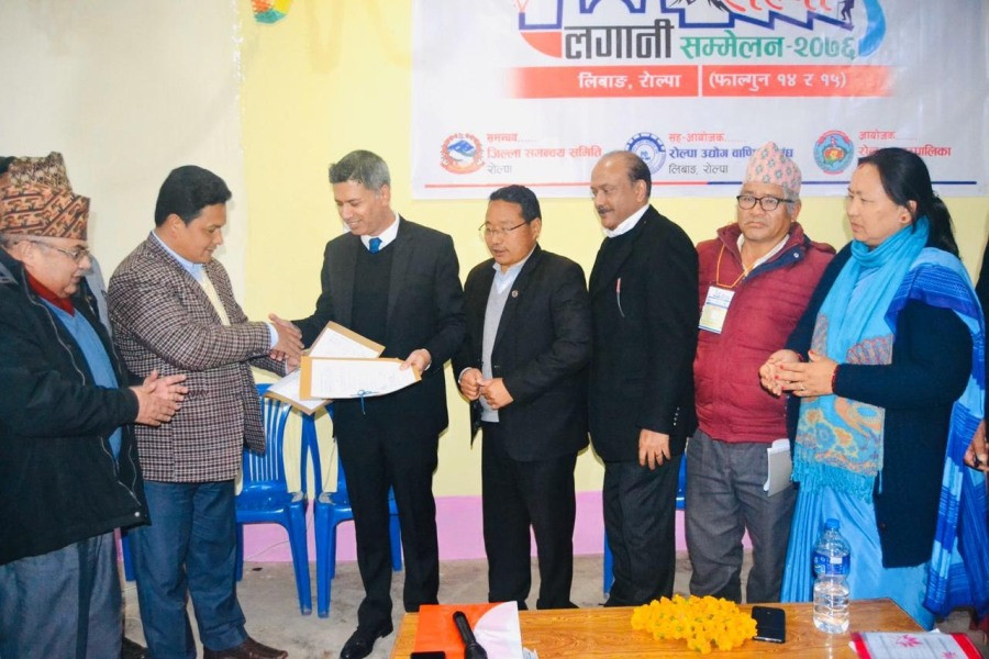 एनएमबी बैंकद्वारा रोल्पाको धाङ्सीखोला जलविद्युत् आयोजनासँग सम्झौता