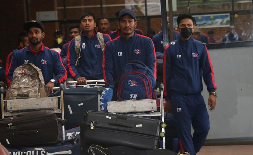 नेपाली राष्ट्रिय टोली स्वदेश फिर्ता