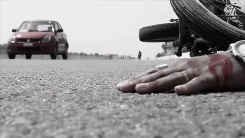 काठमाडौंको कपुरधारामा मोटरसाइकल दुर्घटना हुँदा एक युवाको मृत्यु