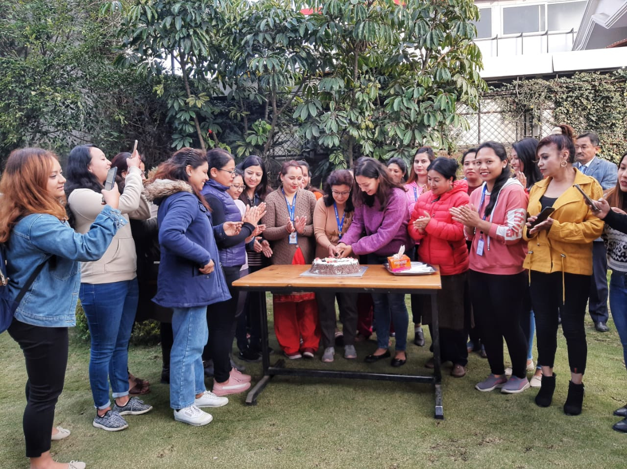 पञ्चकन्या ग्रुपमा नारी दिवस मनाइयो