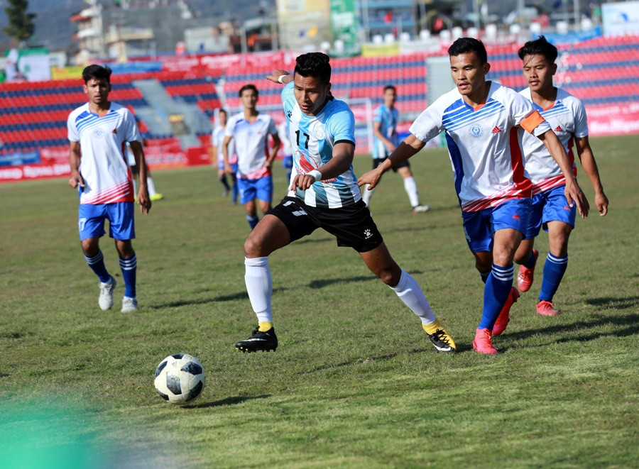 आहा रारा गोल्डकपको अन्तिम चारमा पुग्यो मनाङ