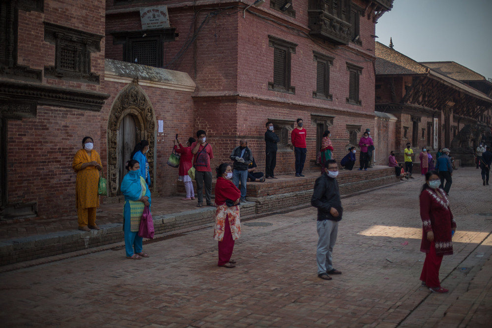 पाटनमा बुद्ध जयन्ती ट्रस्ट समितिको राहत (तस्बिरहरु)