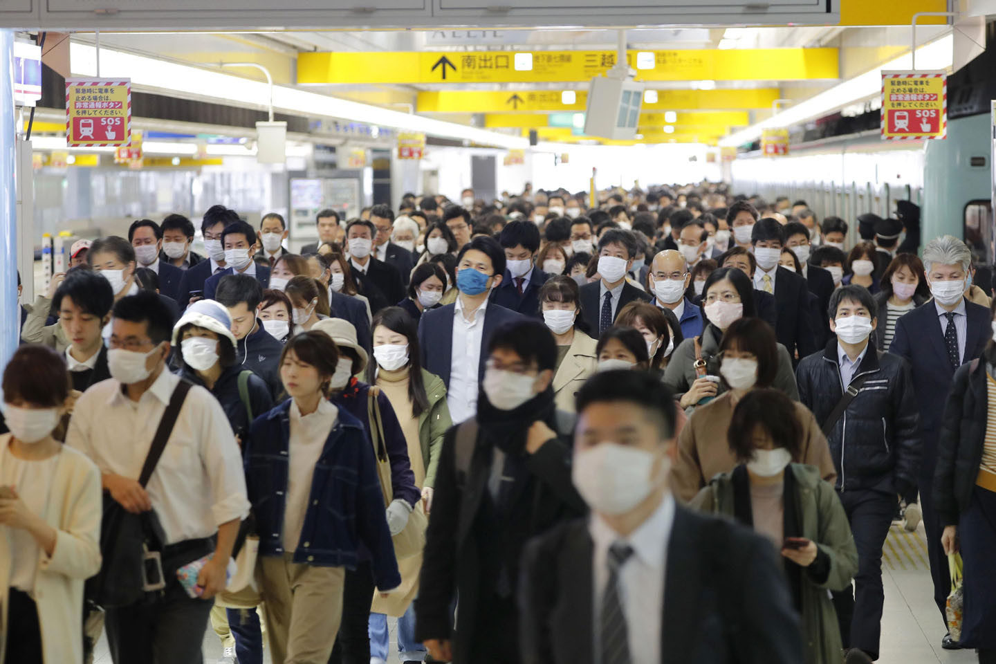 जापानमा संकटकाल, पहिलो दिनमै संक्रमित वृद्धि