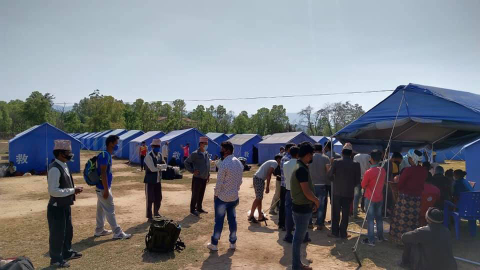 रिपोर्ट नेगेटिभ देखिएपछि सुर्खेत क्वारेन्टाइनका १८३ जनालाई घर पठाइयो