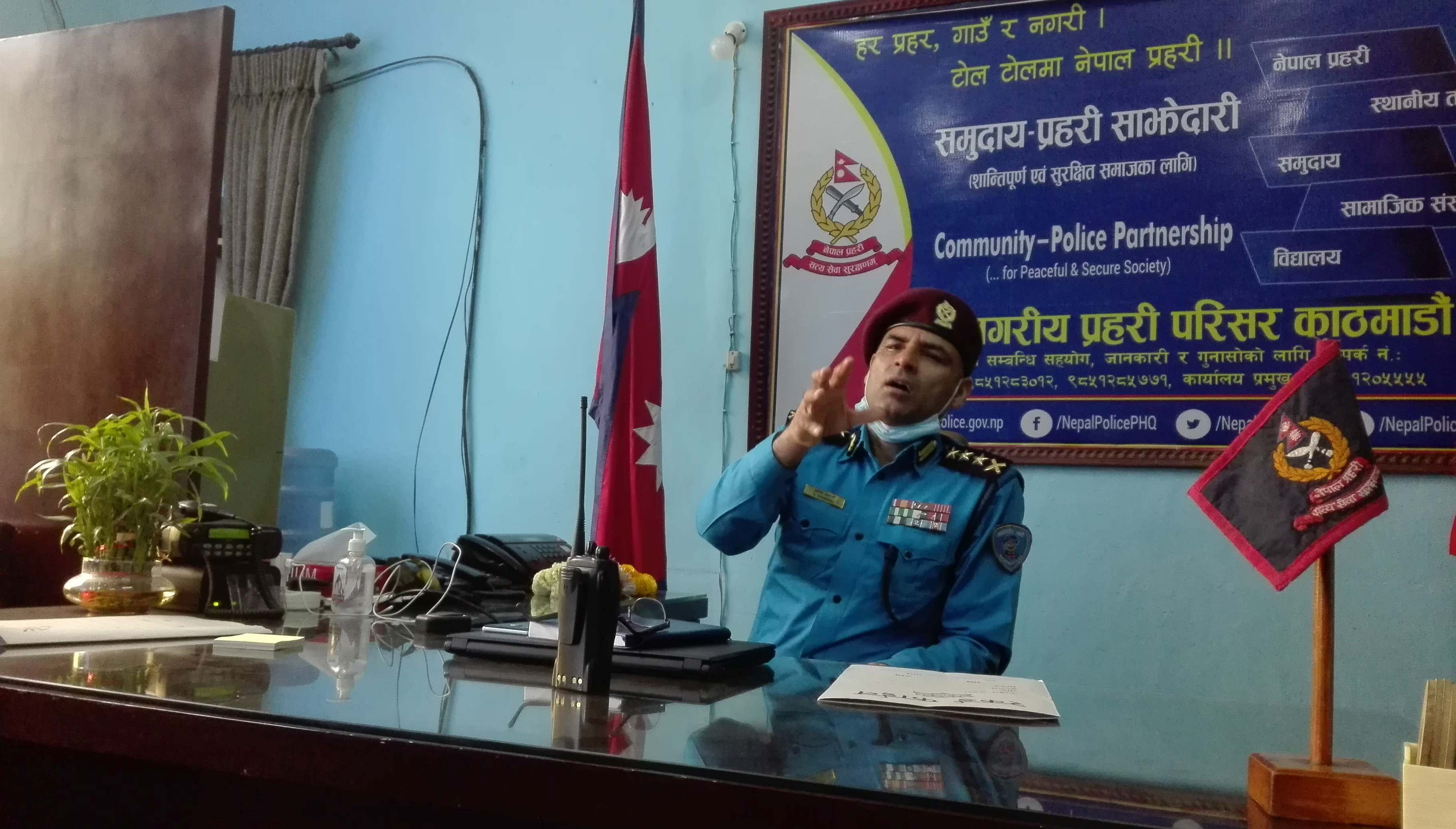 जिम्मेवारी सम्हालेकै दिन के यस्तो आइलाग्यो एसएसपी ज्ञवालीलाई !