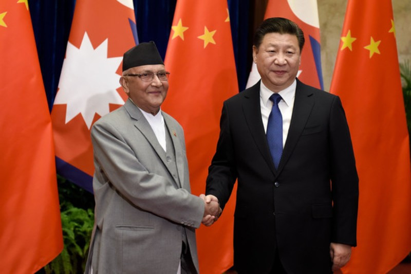 ओली सरकारलाई जोगाउन चिनियाँ हस्तक्षेप !