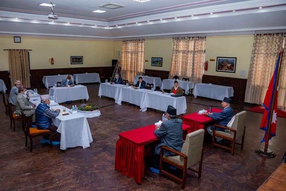 नेकपा सचिवालय बैठक :  वामदेवलाई सांसद बनाउने, स्थायी कमिटी बैठक २५ गते