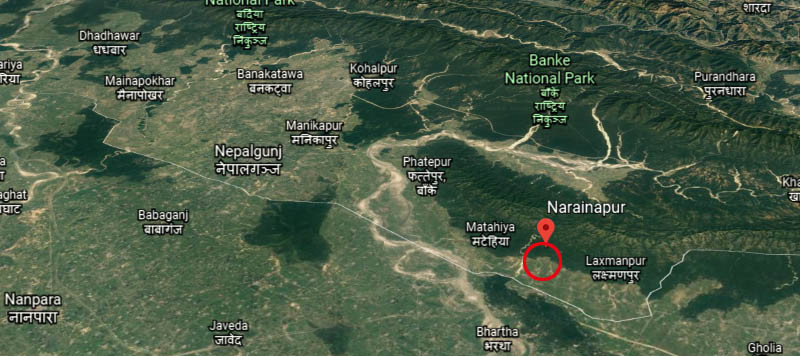 भारतको क्वारेन्टिनबाट भागेका २१ नेपाली बाँकेको नरैनापुरमा अलपत्र