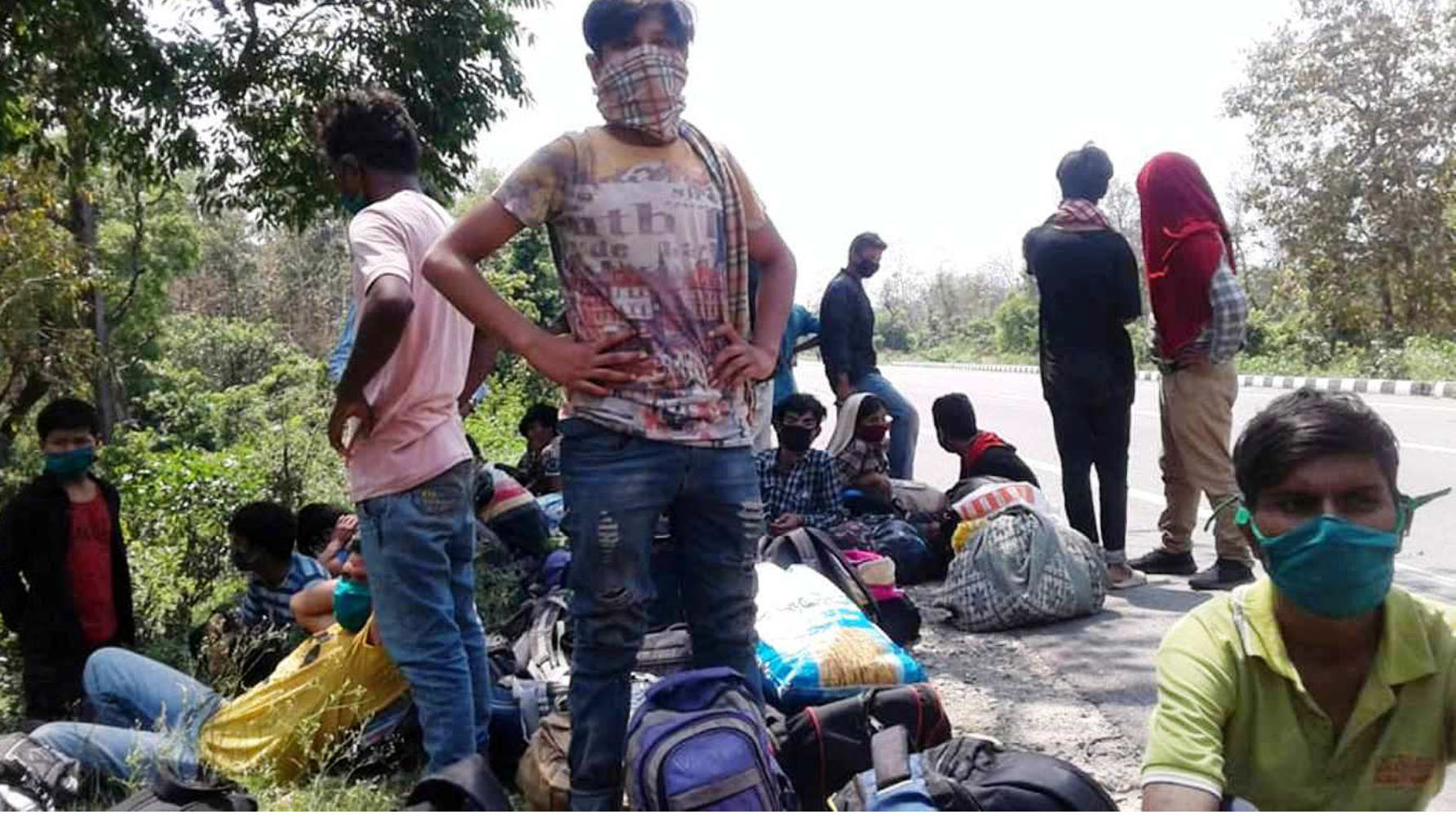 क्वारेन्टिनबाट निकालिएका १५० नेपाली मजदुर भोकभोकै