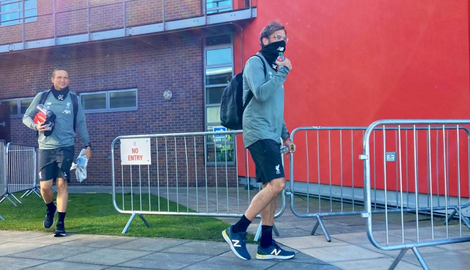 लिभरपुल प्रशिक्षणमा फर्कियो