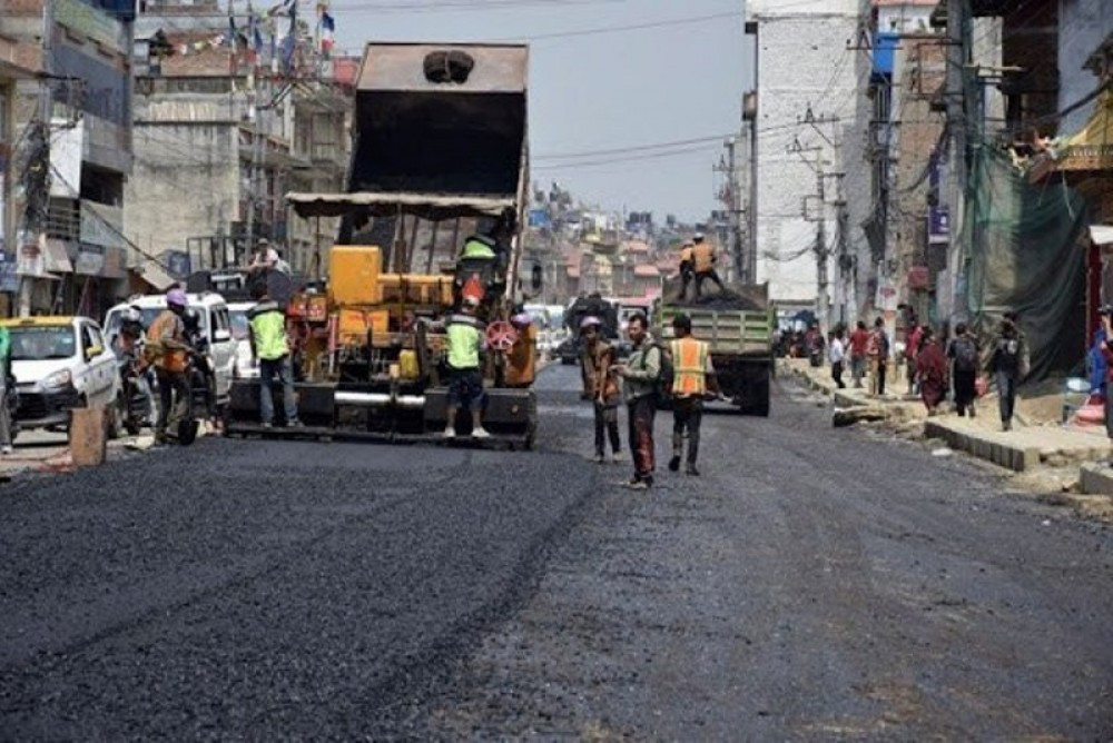 गोकर्णमा कोरोना संक्रमित भेटिएपछि जोरपाटी–सुन्दरीजल सडकको काम रोकियो