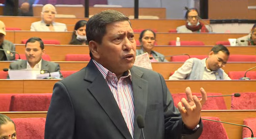 नारायणकाजीले भने, ओलीको प्रतिगमनको बाछिटा राष्ट्रियसभामा पनि देखियो