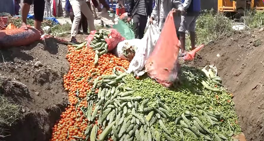 तरकारी नष्ट नगर्न जिल्ला प्रशासनलाई गृहको निर्देशन