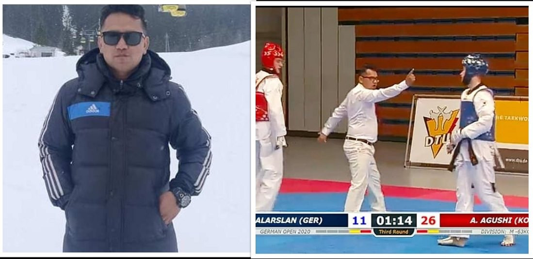 भर्चुअल अन्तर्राष्ट्रिय पुम्सेमा एकमात्र एसियन निर्णायक अशोक खड्का