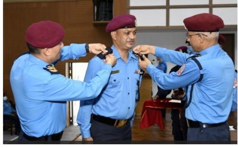 प्रहरी निरीक्षकहरुलाई दर्ज्यानी चिन्ह प्रदान