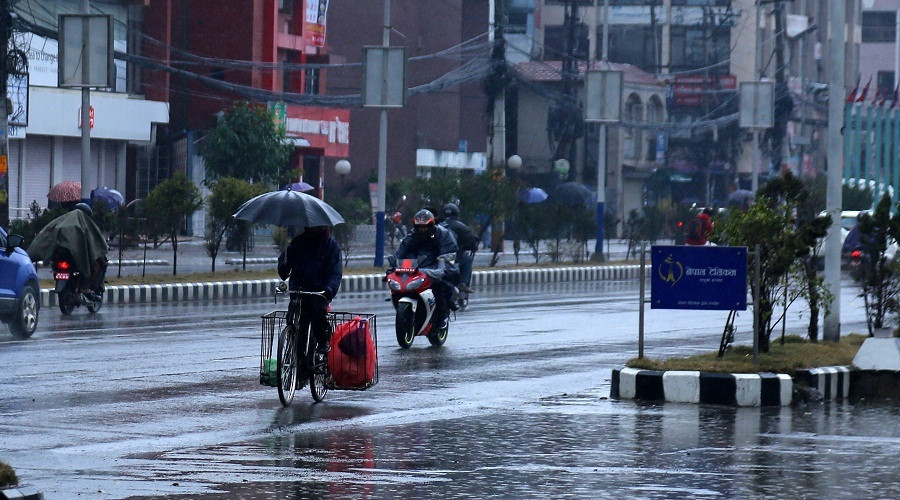 आजको मौसम : केही ठाउँमा भारी वर्षा हुने